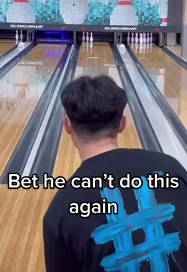 That’s harder than making the split 😂 (Youtube: Uslan_bowling_practice) #fyp #foryoupage #viral #bowling #bowlingtiktok #AXERatioChallenge 