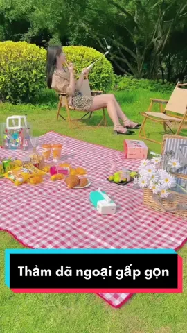 Thảm dã ngoại gấp gọn phù hợp cho chuyến picnic, cắm trại cuối tuần #thamdangoai #thamdanang #thamdanang #thamgapgon #dangoai #outing #camping 