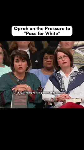 Oprah on the Pressure to 