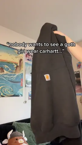 acknowledging my #bluecollar audience #carhartt #alt #gothgirl #fyp #girlswithtattoos #cargirls 