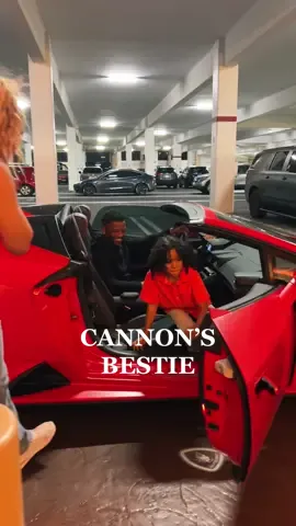 Cannon’s birthday wishes came true: Lambo + Bestie 😎💪 