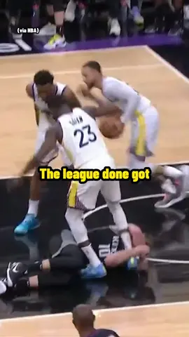 Draymond shouldn’t have gotten suspended tbh… 🫣 #ote #hoops 