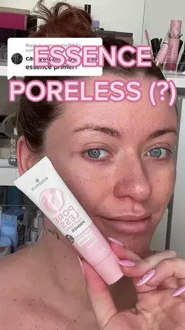 Replying to @amnaamna1564 essence pore less primer 👀😬 id save your money on this one!  #skincare #primer #pores #oilyskin #skinpositivity #skincaretips #makeup #makeupprep #makeupbase #skintok #deinfluencer #deinfluencing 