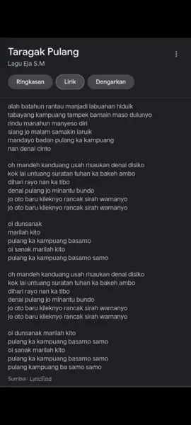 Taragak Pulang🥳#taragakpulang #minang #lirik #pulangkampung #ramadhan #mudik 