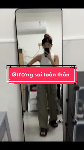 Gương soi toàn thân di động , chống va đập #xh #muataitiktok #giadung #giadungtienich #guongsoitoanthan #guongsoichongvo 