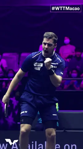 Darko Jorgic's moment of victory and celebration! 🇸🇮🗣 #WTTMacao #WTTChampions