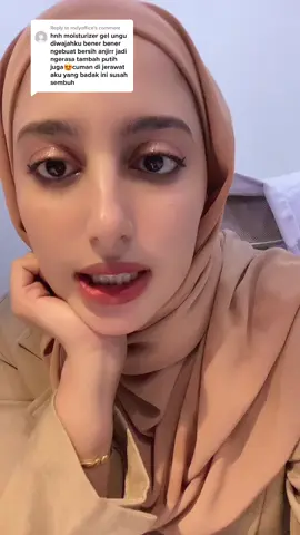 Replying to @rndyoffice MOISTURIZER UNTUK JERAWAT? EMMM COBA TAMBAHIN SERUM NYA YA‼️‼️  #dikawalsampaiglowup #skincareindonesia #serumjerawat #paydaysale #zonacantik #hnhskincarebydrkamilaljaidi #membersihkandiri #hnhskincare 
