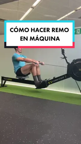 Aprende a hacer correctamente el remo en máquina en menos de 2 minutos. Colocación del cuerpo y principales errores y más  Ahora te toca a tí! 🚣‍♂️ #Row #rowerg #ergómetro #remo #Fitness #aprendeylevita #capcut 