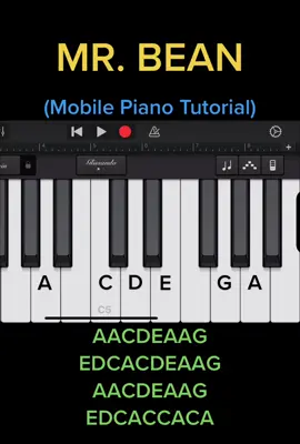 Mr. Bean (Animated Series Theme Song) | Mobile Piano Tutorial | Garageband   #mrbean #mrbeancomedy #mrbeanlovegauthmath #mrbeancartoon #mrbeanfunny #mrbeanmemes #mrbeansound #mrbeansong #piano #pianolover #pianolovers #pianolovers🎹🎶🎼💥 #pianolovers🎹 #pianolovers❣️ #pianolovers❤️ #pianotutorial #pianotutorials #pianolesson #pianolessons #pianolessonsonline #pianocover #pianocovers #pianocoversong #pianomobile #mobilepiano #mobilepianoversion #tiktokpiano #tiktokpianolessons #tiktokpianocover #mobile_piano #tiktokviral #tiktokviralvideo #tiktoktrending #tiktoktrend #tiktoktrendingvideo #pianotok #pianotok🎹 #iphonepiano #garageband #garagebandapp #animatedseries #mrbeananimated #mrbeananimatedseries 