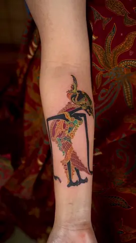 Wayang dewi shita #tattoo #inked #sidespacetattooparlour #wayangkulit #indonesiatattoo 