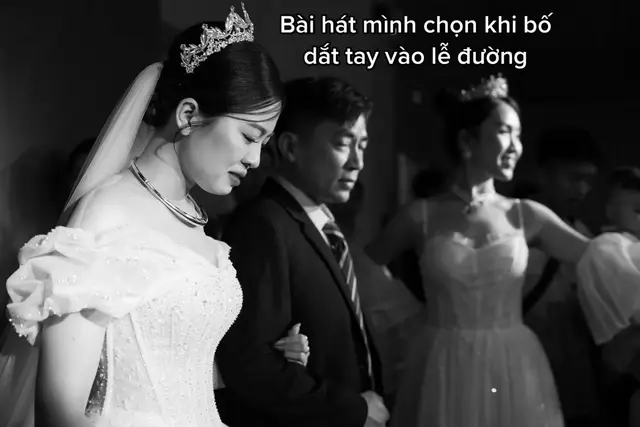 Mình đã chọn riêng bài này nhờ bên tiệc cưới bật khi mình bước vào, nhạc nổi lên cái là mếu luôn rồi#wedding #fyp #athousandyears 