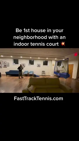 Who needs the country club? FastTrackTennis.com   #awesome #tennis #playtennis #innovation #lovetennis #tennistraining #tennisplayer 