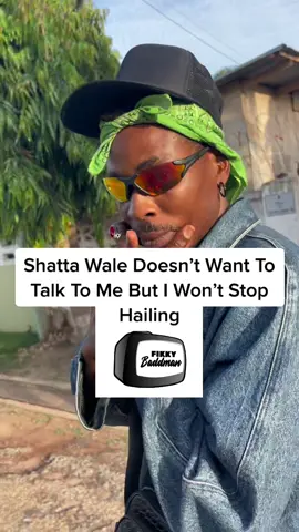 Shatta Wale Aka Bonyo Boy Doesnt Want To Talk To Us But We wont Stop Hailing him! @HYNESS DE BONYO BOY @Shatta wale #fikkybaddman #shattawale #lookalikes 