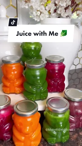 Replying to @roninriddle Juicing but make it cute 🐻 I’m 39 and have been juicing for over a decade. 💗 I highly recommend it! I also eat friuts and veggies on a daily basis in their whole raw form for the fiber.  Questions encouraged 💗 #juicing #juicingrecipes #organization #organizedhome #fridgeorganization #kitchengadgets #amazonfinds 
