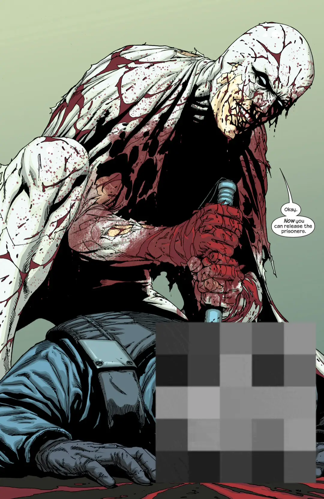 ⚠️!FAKE BLOOD!⚠️ #whoisnemo #nemesis #nemesisreloaded #comic #comics #comicbook #comicbooks #imagecomics #nerd #entergalactic 