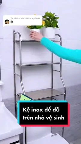 Trả lời @tìm người yêu kệ inox để đồ đa năng tối ưu không gian nhà vệ sinh có sẵn hàng tại đây rồi ạ #kenhavesinh #kedanang #keinox #toiuukhonggian #tietkiemdientich #decor 