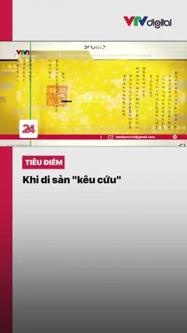 Xuống cấp, mất cắp, rao bán công khai trên mạng những cổ vật bị đánh cắp... là những vấn đề đang được đặt ra trong việc bảo vệ và giữ gìn các công trình văn hóa, lịch sử #vtv24 #vtvdigital #tiktoknews #tieudiem #disan