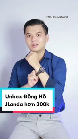 Unbox review đồng hồ Jlanda thạch anh chống nước #dongho #donghojlanda #jlanda #donghogiatot #dongho #letanreview #letanchannel #muataitiktokshop