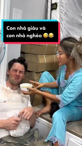 Con nhà giàu với con nhà nghèo khác nhau kiểu.. 😅😂 