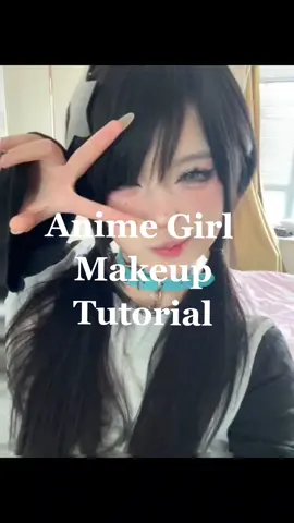 Anime Girl Makeup Tutorial✨️ #makeupcosplay #cosplay #cosplayer #tutorialmakeupcosplay #eventanime #makeupdouyin #douyin #animelash #mangalashes #makeuplebaran 