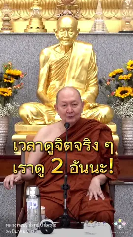 เวลาดูจิตจริง ๆ เราดู 2 อันนะ! 2023.03.26 #หลวงพ่อปราโมทย์_ปาโมชฺโช #dhammanetworks 