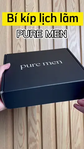 Xịn 😎  #PureMen #dungdichvesinhnam #daugoi #suaruamat #suaruamatnam  