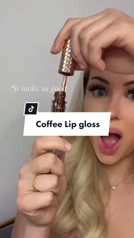 Fail or not? 🤣 #foryoupage #foryou #fyp #beauty #makeup #lipgloss #coffee #cafe 