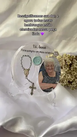 A peça que mais mexeu comigo 🥺 #resina #eternizandomomentos #avos #saudade #familia #resinaepoxi 