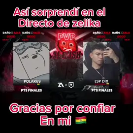Pocos confiaron en mi Gracias👑🇧🇴  #zelika #freefire #polar69 