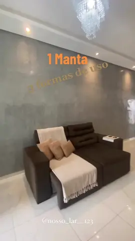 Dica para usar manta no sofá 😉 #decor #casa #casasmodernas #tiktok #tik_tok #videoviral #donadecasablogueira 