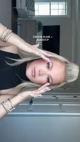 GRWM hair + makeup 💗 Obsessed with the l’oreal glotion and tinted serum combo #grwm #MakeupRoutine #hairstyleinspo 