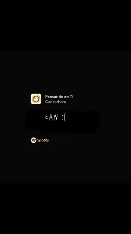 pensando en ti 🖤#canserbero #canvive🖤🎶 #parati 