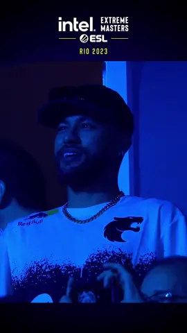 Legends in the crowd and legends in the server. 😎 #ESL #gaming #iem #iemrio2023 #intelextrememasters #csgo #counterstrike #esports #competitivegaming #highlights #bestmoments #neymar 
