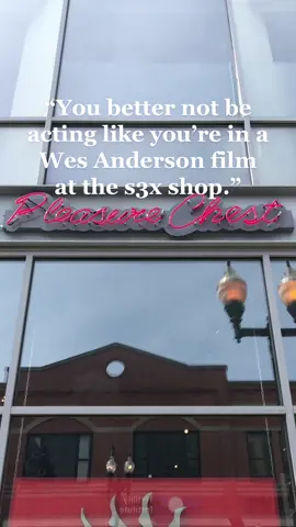 Happy bday to our Pleasure Chest Chicago Wicker Park location! 🥳 #wesandersonfilm #chicagoshopping #chicagowickerpark 