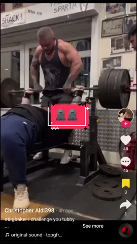 Erm.... @Christopher Aldi398 go sleep bro #gymreaper #GymTok #fypage #GymLife #foryou #gymmotivation #fypシ #gymrat #gym #fyp #foryoupage #fy #benchpress #gymbro #strong 