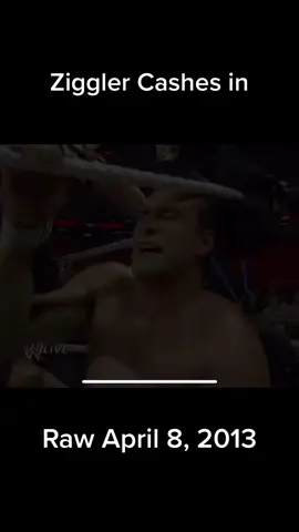 Ziggler Cashes In #WWE #wrestling #dolphziggler #albertodelrio #mitb 