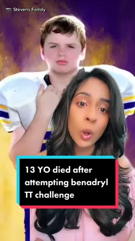 A 13-year-old boy from Ohio died last week after attempting a TikTok challenge that encouraged overdosing on Benadryl to experience hallucinations. His parents are now warning others. More at the link in bio. #greenscreen #news #yahoo #yahoonews #yahoocanada #kids #health #warning #doctors #tiktokchallenge #harmful #od #america #canada #ohio #fyp #foryoupage  