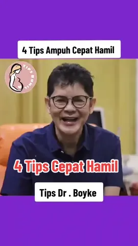 4 Tips & Cara Cepat Hamil Dari Dr. Boyke #tipscepathamil #cepathamil #drboyke 