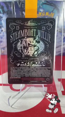 Disney 100 Years of Wonder Weiss Schwarz Trading Card - Steamboat Willie has been pulled live on tik tok, vaule of card is to the Moon!  @Shan #disney #disney100 #steamboatwillie #rustyscollectables #big #expensive #rare 