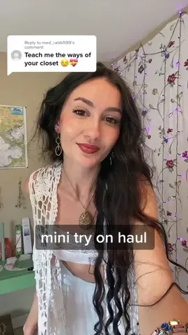 Replying to @mad_rabb1t99 #tryonhaul #minitryonhaul #haul #fashion #hippiefashion #clothes #secondhandfashion 