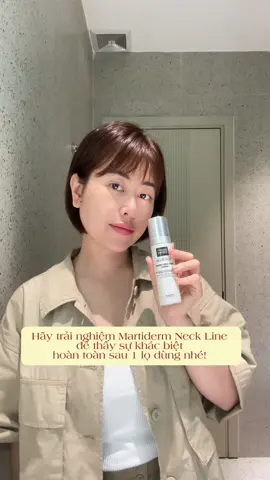Chăm dóc da hoàn hảo cùng Kem dưỡng cổ Mart. Iderm 🍂 #nikacosmetics #nikaskincare #nikamartiderm #martiderm #neckline 