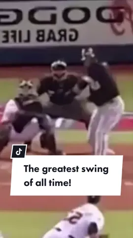 The greatest swing of all time! #foryoupage #foryou #tiktok #baseball #kengriffeyjr 