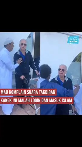 Mau Komplain Suara Takbiran, Kakek asal Queensland, Aussie ini malah login dan masuk Islam...