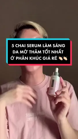 5 serum làm sáng mờ thâm tốt nhất ở phân khúc bình dân (dưới 500k). Tên của các sp trong video như sau nha: Cocoon Nghệ 22, CNP Vita-B Energy Ampoule, LOreal Glycolic Bright, Its Skin LI Effector & DrPong+ 28D Whitening Drone #skincaredungcach #BeautyTok #skincareroutine #reviewlamdep  