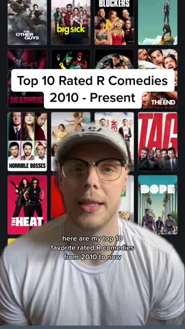 Top 10 Rated R Comedies 2010 - Now #fyp #movies #comedy    