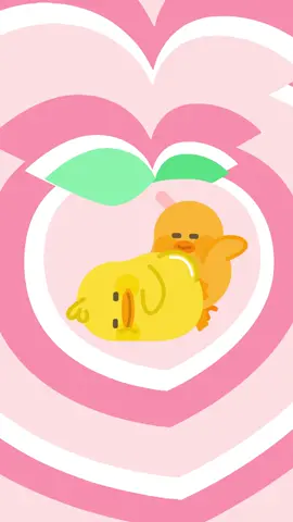 🍑💕 #cute #chicks #animation #foryou #foryoupage #fyp #fypシ #🍑 