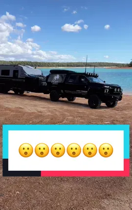 Yes, we turn some heads 😜 #aussiedestinationsunknown#chevy#silverado#liftedtrucks#duramax#gmsv#caravanlife#caravanningaustralia#rv#fyp#foryou#caravan#silveradohd#trucklife