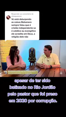 Respondendo a @elizaqueennn #brasilfelizdenovo #bolsonaronacadeia #Bolsonaro #evangélico 