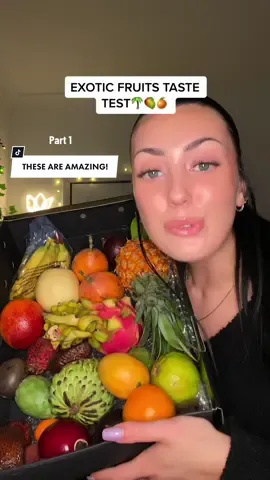 Part 1 of MANY.. taste testing rare exotic fruits🤤🌴🥭 What one should i try next?! I got these from @Fruit Plug! #fruit #tastetest #exoticfruits 