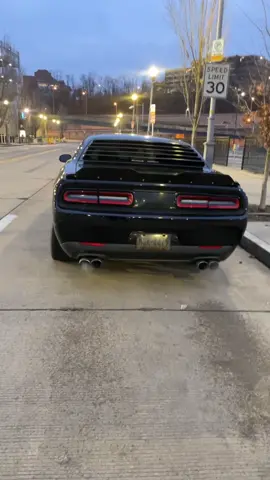 Music to my ears , could never get tired of hearing this! * * * #mopar #moparornocar #moparfam #hemi #hellcat #scatpack #hemi345 #hemi345club #challenger #V8 #hellcat #392hemi #challengerrt #flowmaster40 #magnaflowexhaust #blackout #strracingwheels #pittsburghhorsepower #pittsburghmopargroup #musclecars #explorepage #americanmuscle  #loudcars #dodgecharger #pghhorsepower #cammed